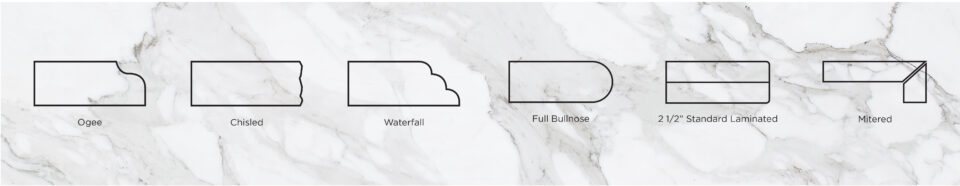 The difference between our upgraded edge options