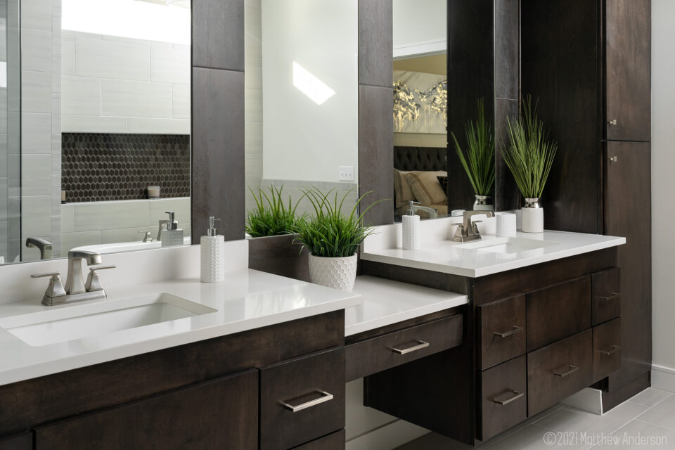 Miami White Quartz countertops