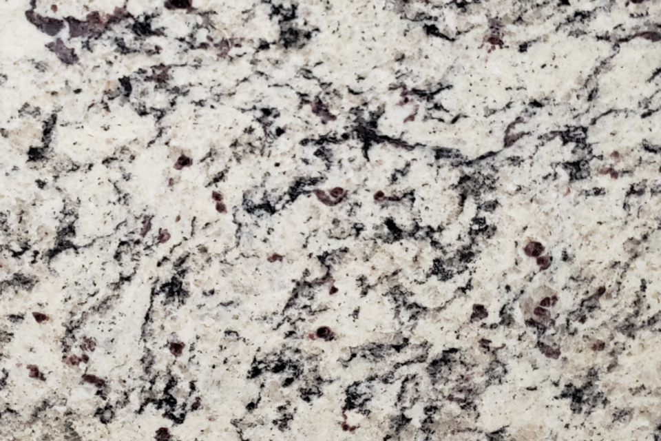 Ashen shop white granite