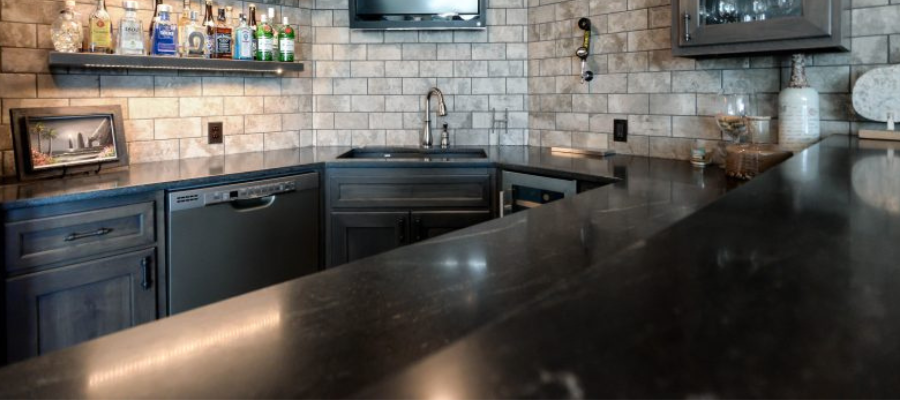 Rocktops Countertops Basement Bar