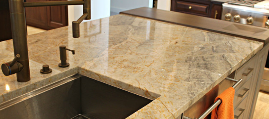 Quartzite Countertops close up