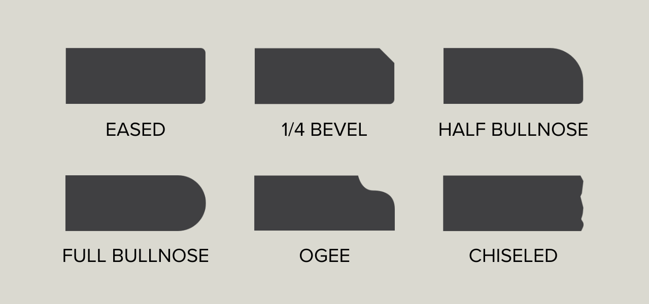 Granite Edge options