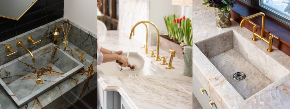 Integrated countertop cutouts